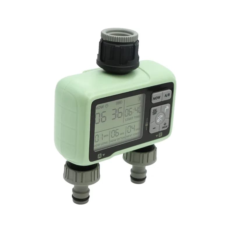 تایمر آبیاری قطره ای دو خروجی HCT-326 — تصویر ۷