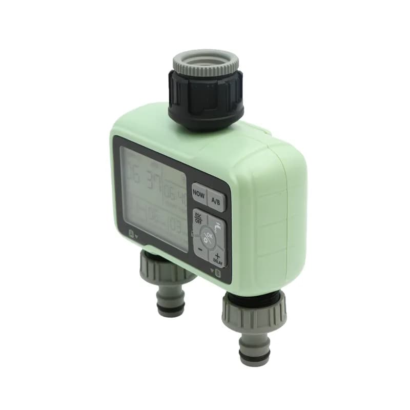 تایمر آبیاری قطره ای دو خروجی HCT-326 — تصویر ۸