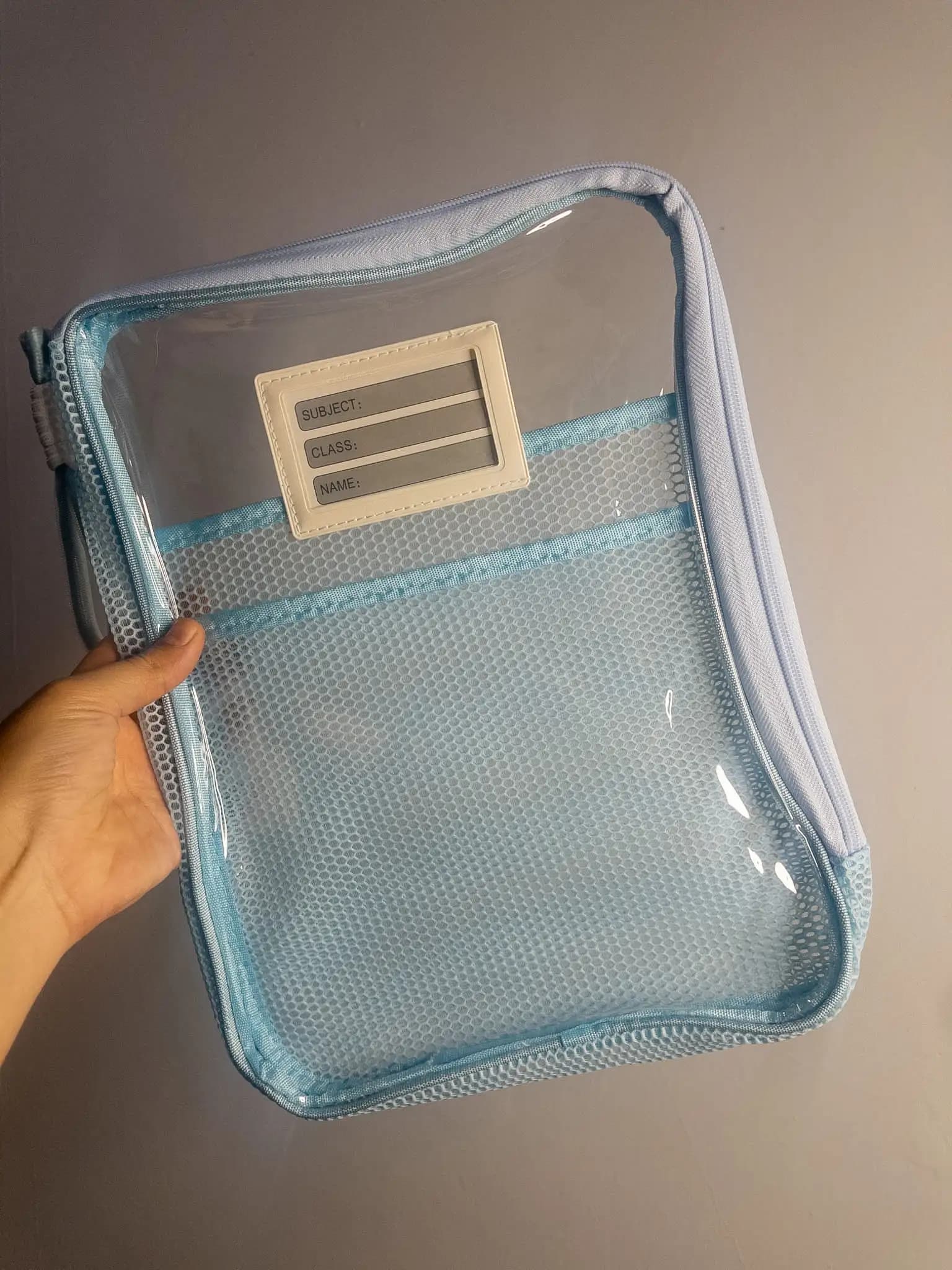 کیف توری شفاف A4 — تصویر ۲