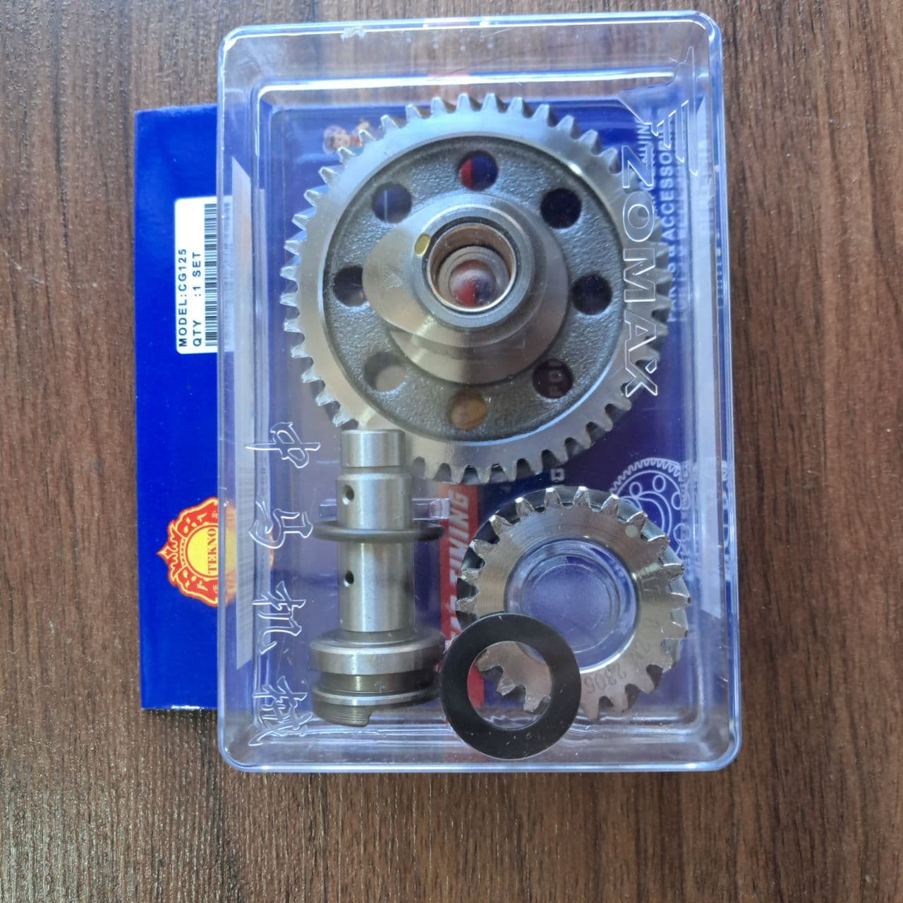 دنده تیم سه تیکه موتورسیکلت TEKNO — تصویر ۲