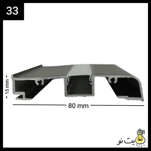 لاین نوری قرنیز ارتفاع 8 سانت ضخامت 1.5 سانت — تصویر ۲