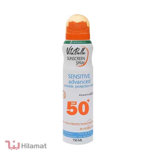 اسپری ضد آفتاب ویتابلا spf 50 — تصویر ۳
