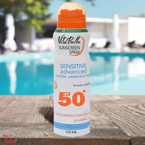 اسپری ضد آفتاب ویتابلا spf 50 — تصویر ۴