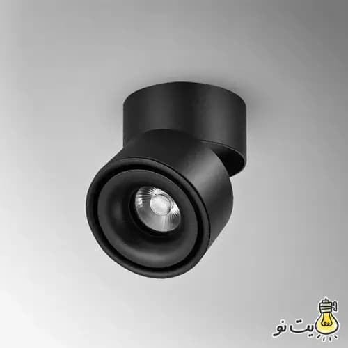 چراغ فکی سقفی روکار استوانه‌ای چرخشی — تصویر ۶