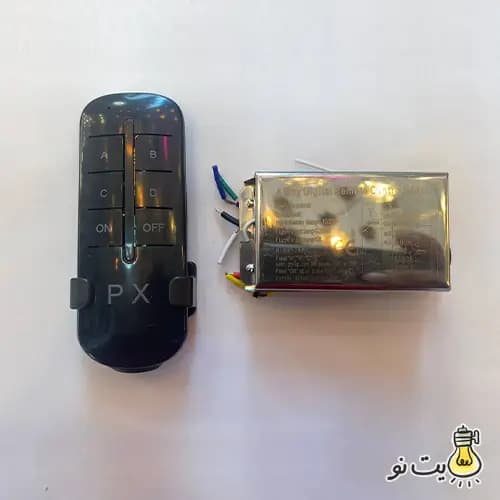 ریموت ۴ کانال بدنه فلزی — تصویر ۸