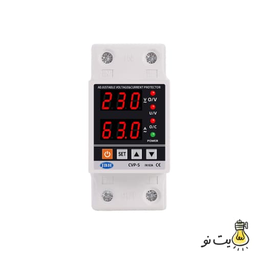 محافظ ولتاژ جریان تک فاز ۶۳ آمپر JBH