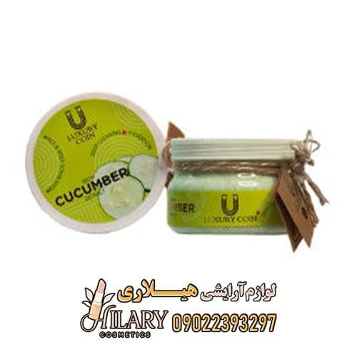 ماسک اسکراب صورت و بدن عصاره خیار ۳۰۰ گرمی — تصویر ۲