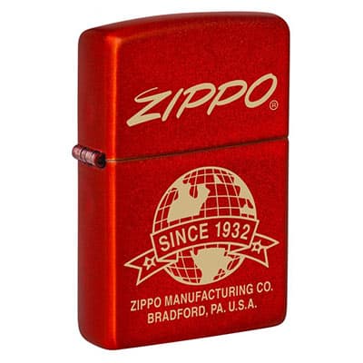 فندک زیپو اورجینال آمریکایی مدل 48150/49475 طرح Zippo Globe Design