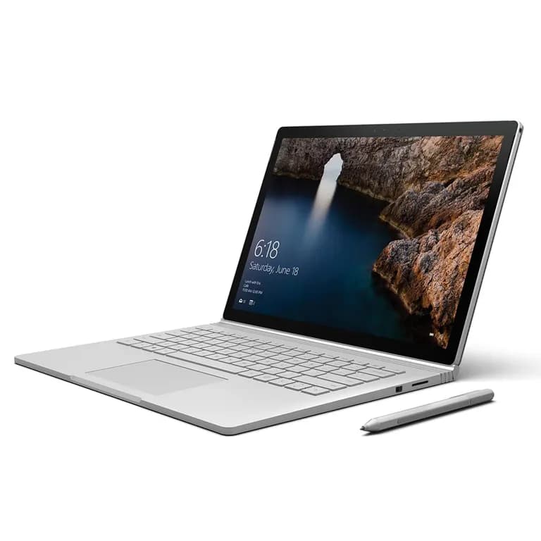 لپ تاپ استوک مایکروسافت مدل Microsoft Surface Book 1 CPU: i5 6300U | Ram:8GB | SSD:128GB M2 | VGA:intel HD520 — تصویر ۷