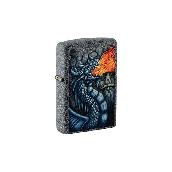 فندک زیپو اورجینال آمریکایی مدل 49776/211 طرح Fiery Dragon Design — تصویر ۲