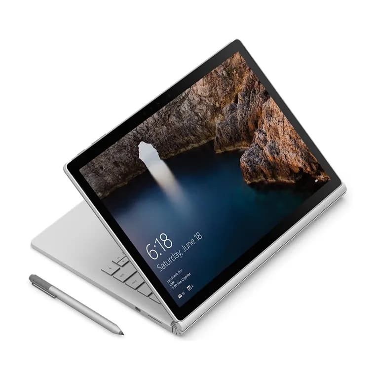 لپ تاپ استوک مایکروسافت مدل Microsoft Surface Book 1 CPU: i5 6300U | Ram:8GB | SSD:512GB M2 | VGA: 1G Nvidia — تصویر ۱۲