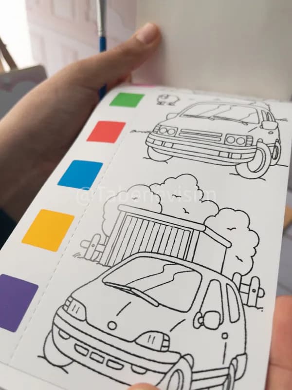 دفترچه آبرنگی — تصویر ۳