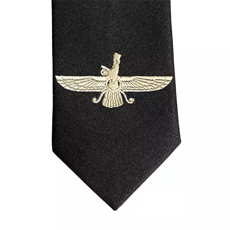 ست کراوات مردانه و زنانه طرح فروهر | R&R — تصویر ۸
