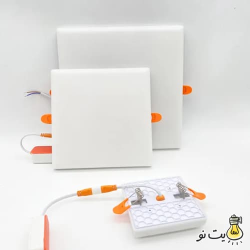پنل SMD فول لایت توکار مربع 56 وات یکتا افروز — تصویر ۲