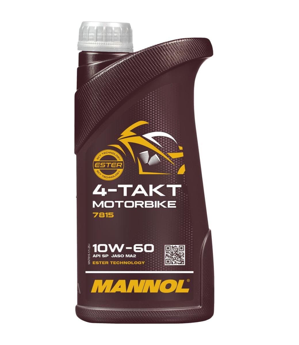 روغن موتورسیکلت چهارزمانه 10W-60 مانول MANNOL — تصویر ۴