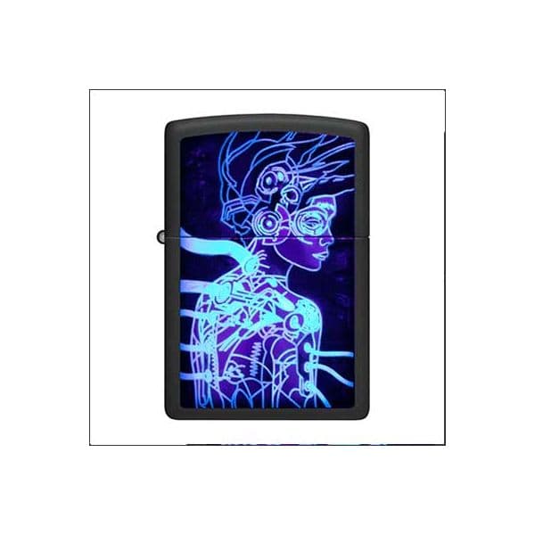 فندک زیپو اورجینال آمریکایی مدل 48517/218 طرح Cyborg Women Design — تصویر ۲