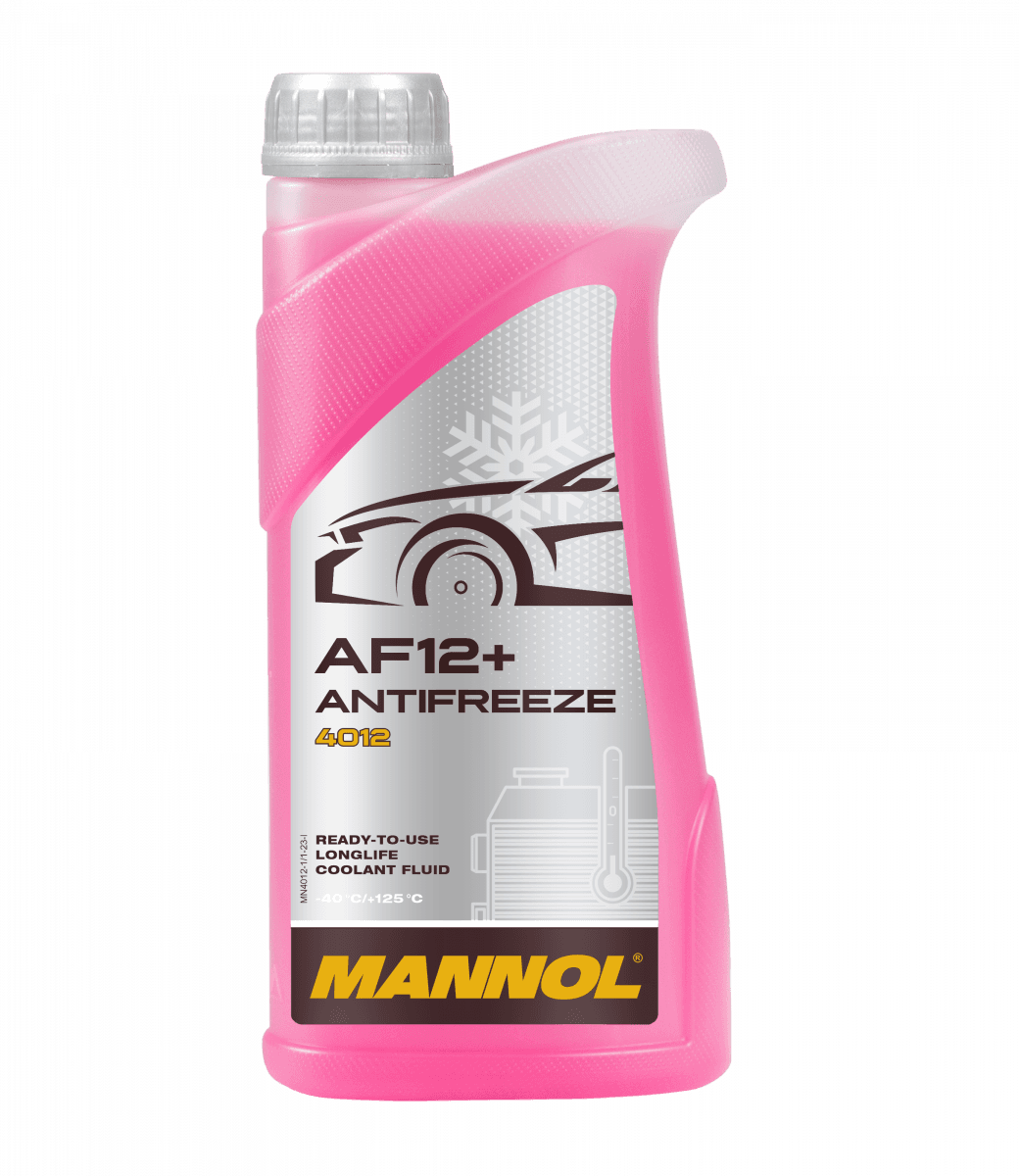 ضدیخ قرمز مانول LONGLIFE Antifreeze AF12+ (-40 °C+125 °C) مانول MANNOL — تصویر ۴