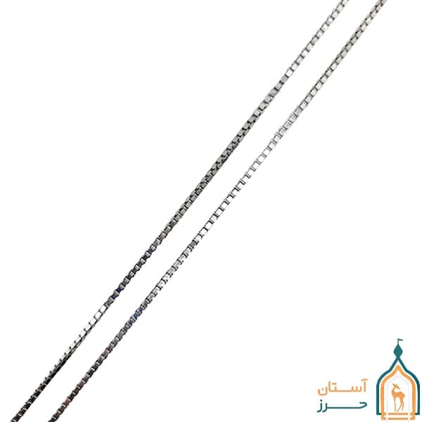 زنجیر نقره ونیزی مردانه و زنانه 925 عیار سایز 50 سانتی متری