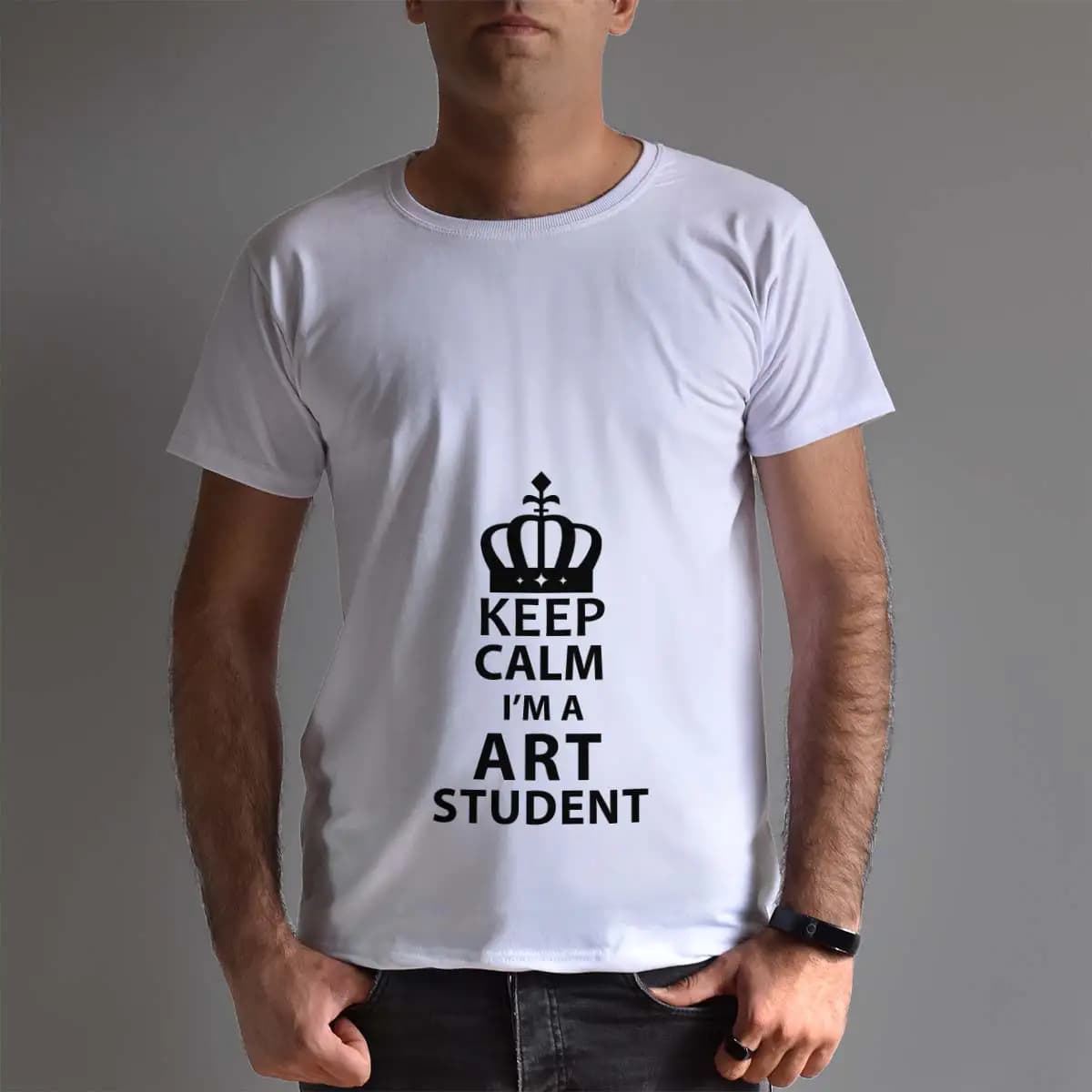 تیشرت مردانه طرح Student — تصویر ۳