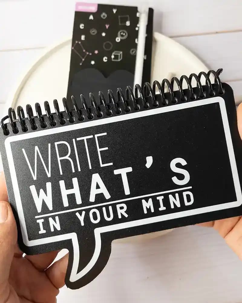 دفترچه حباب write whats in your mind — تصویر ۴