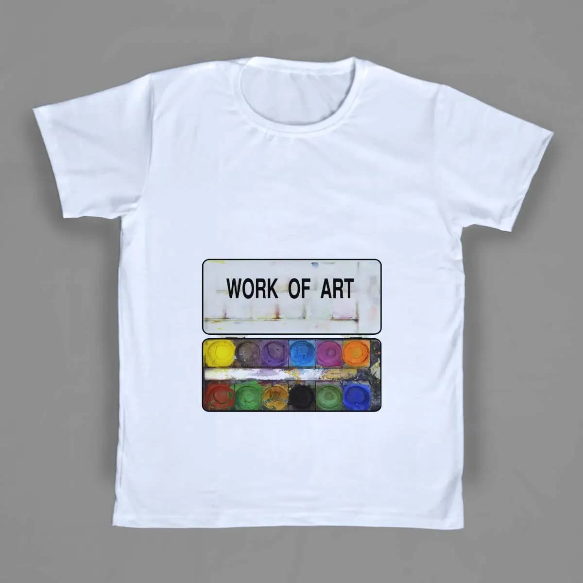 تیشرت مردانه طرح WORK OF ART — تصویر ۲
