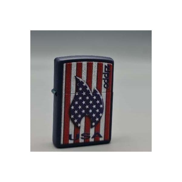 فندک زیپو 48560/239 طرح Patriotic Flame | مدل خاص و کلکسیونی