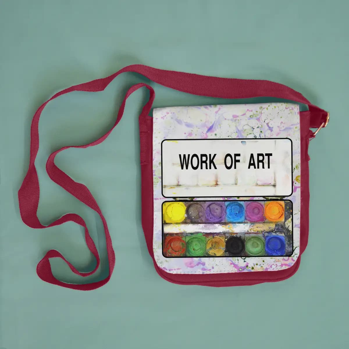 کیف رودوشی طرح WORK OF ART — تصویر ۳