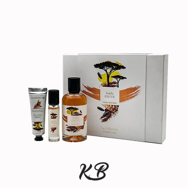 پک ادکلن و کرم دست ایوروشه مدل Sable FAUVE