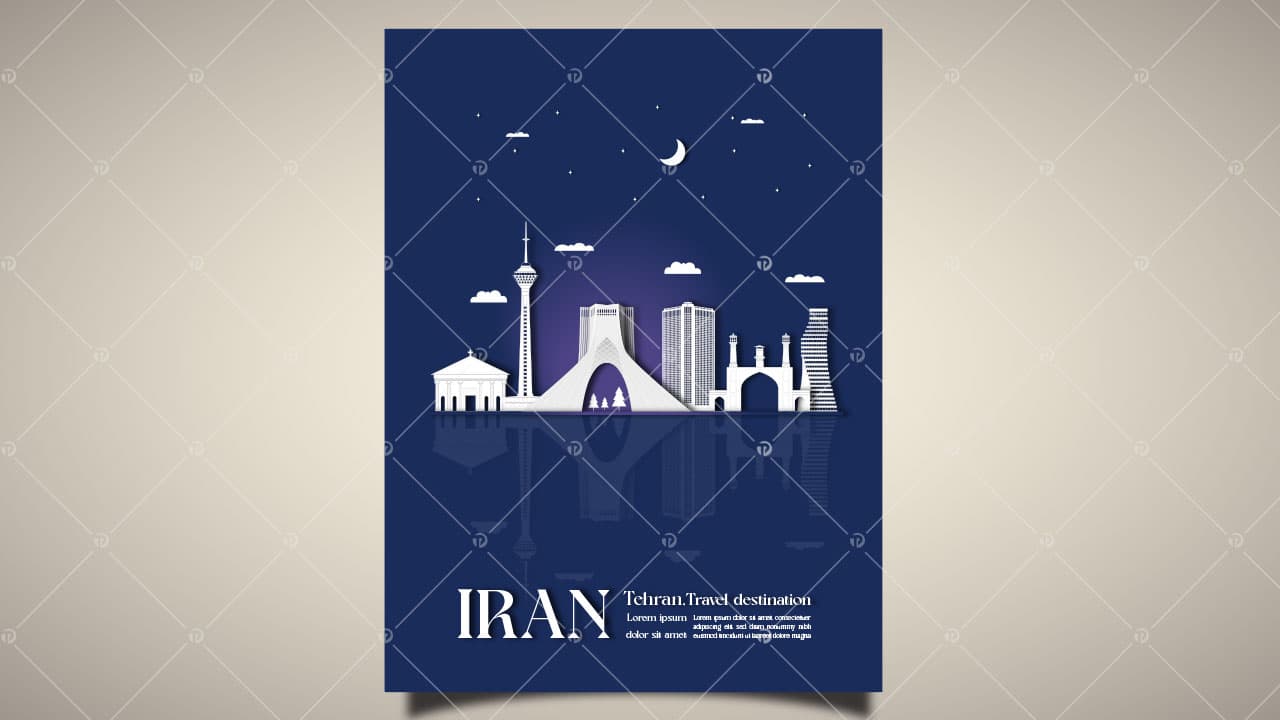 وکتور تهران و اماکن دیدنی — تصویر ۲