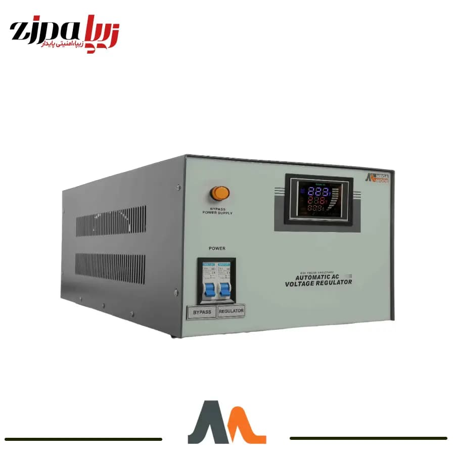 استابلایزر تکفاز زمینی مدل Defender توان 10KVA مگامد — تصویر ۲