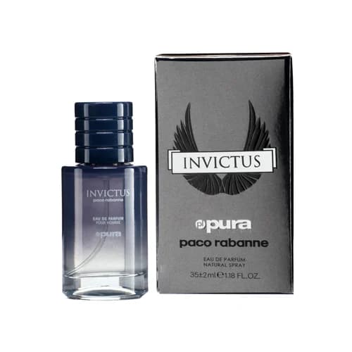 عطر مردانه پورا رایحه Invictus Paco Rabanne حجم 35 میل — تصویر ۵