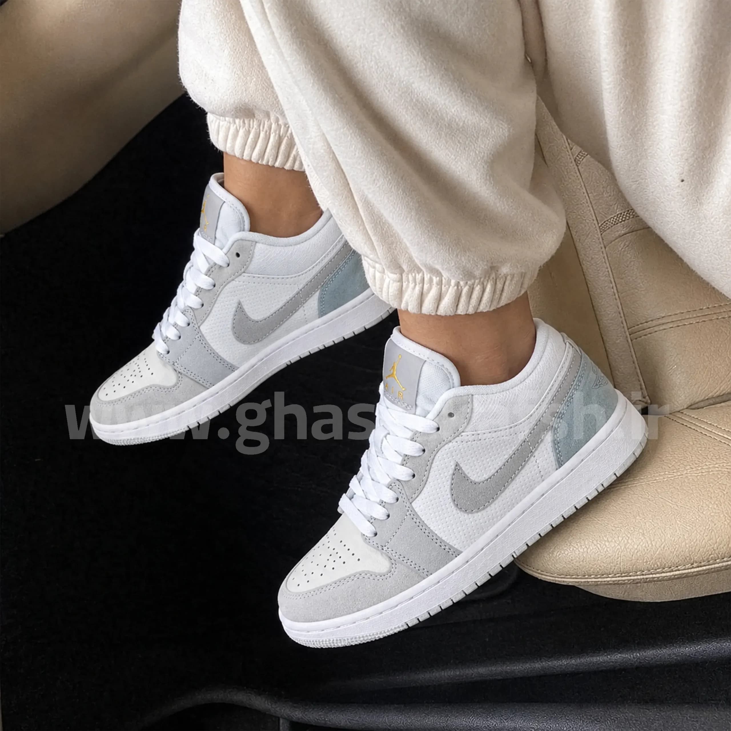 کتونی نایک جردن Jordan 1 پاریس زنانه مستر کوالیتی کد 2405 — تصویر ۶