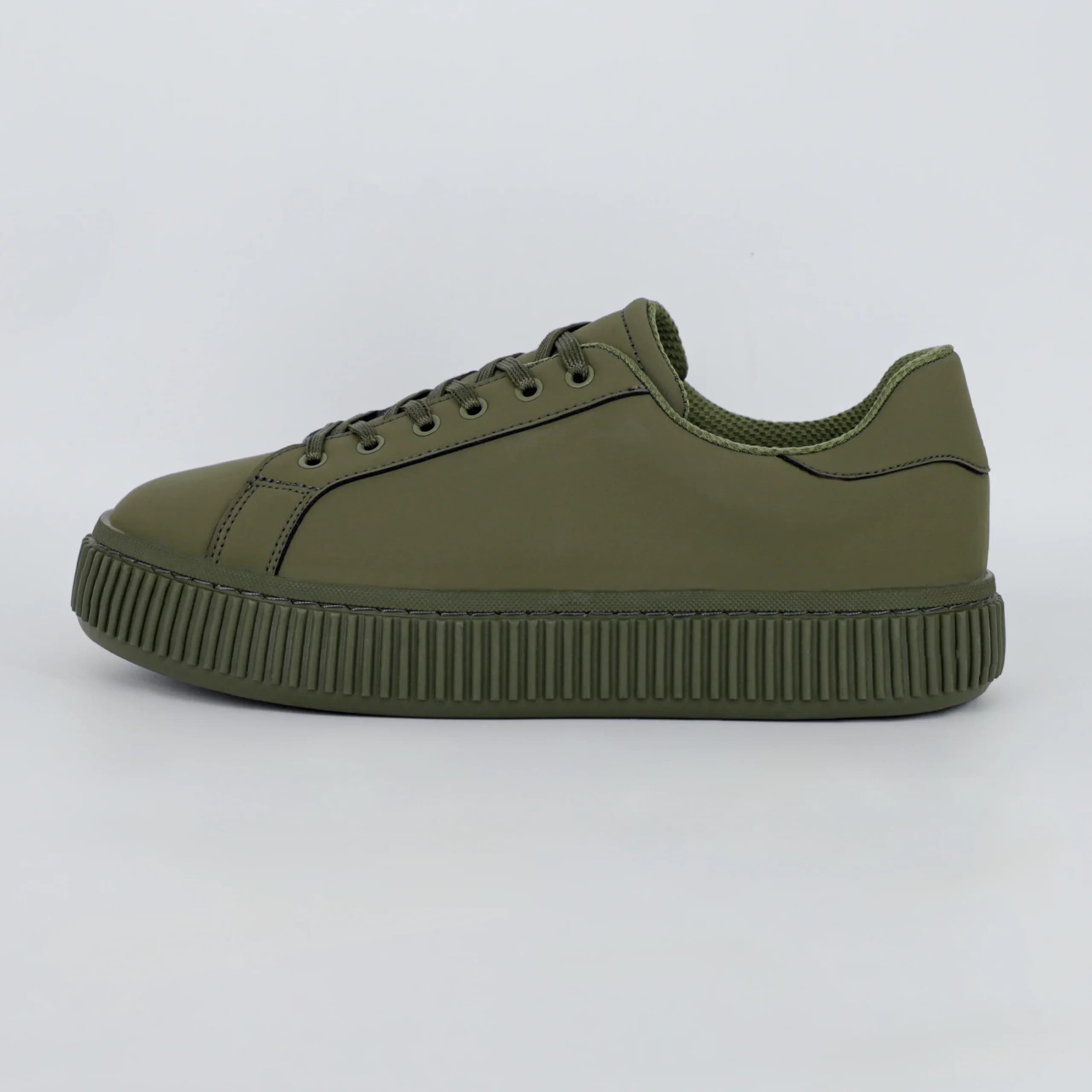 کتونی ونس زارا ZARA مردانه رنگ سبز کد 2193 — تصویر ۸