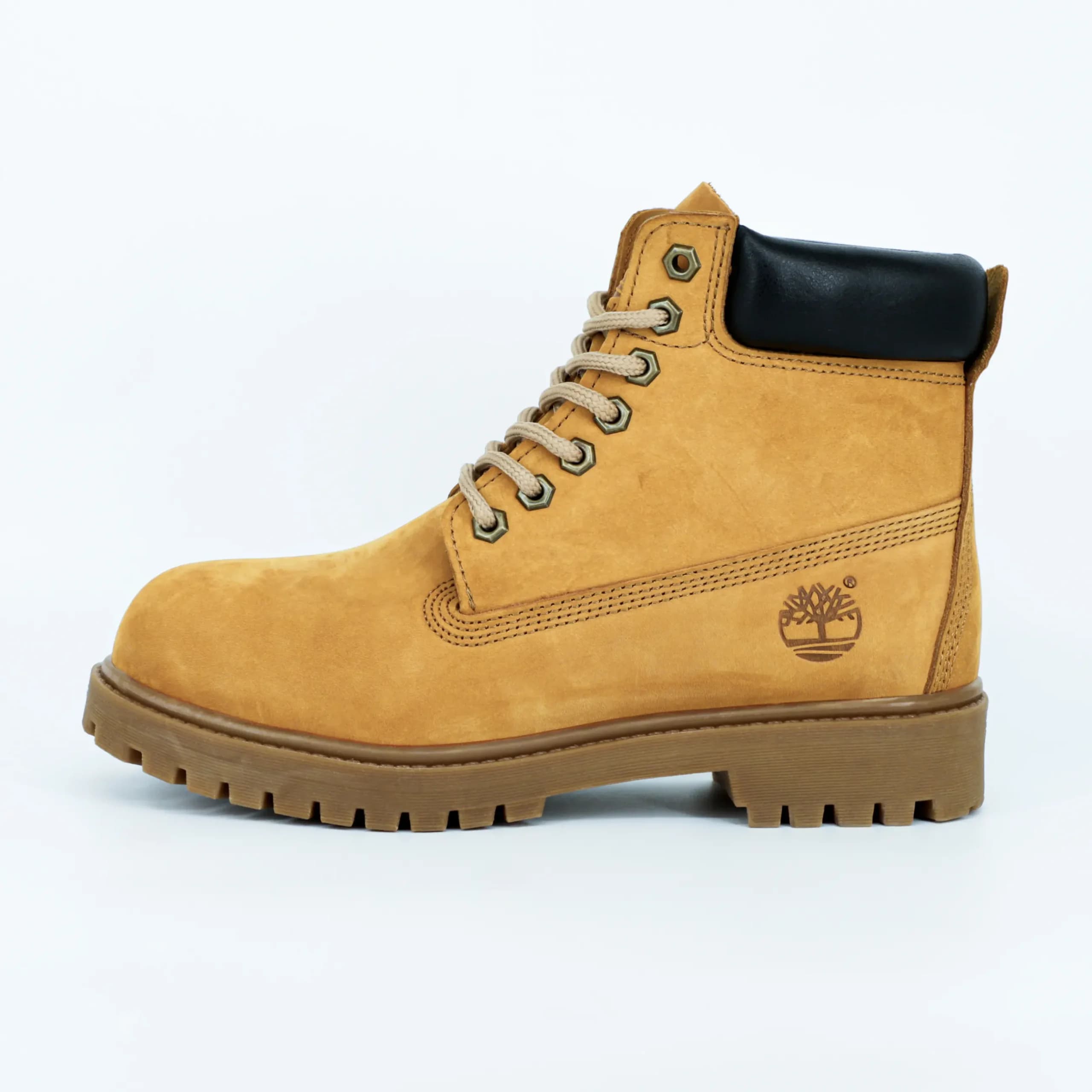 بوت تیمبرلند Timberland مردانه چرم طبیعی رنگ موزی زیر کرپ کد 2882 — تصویر ۱۰