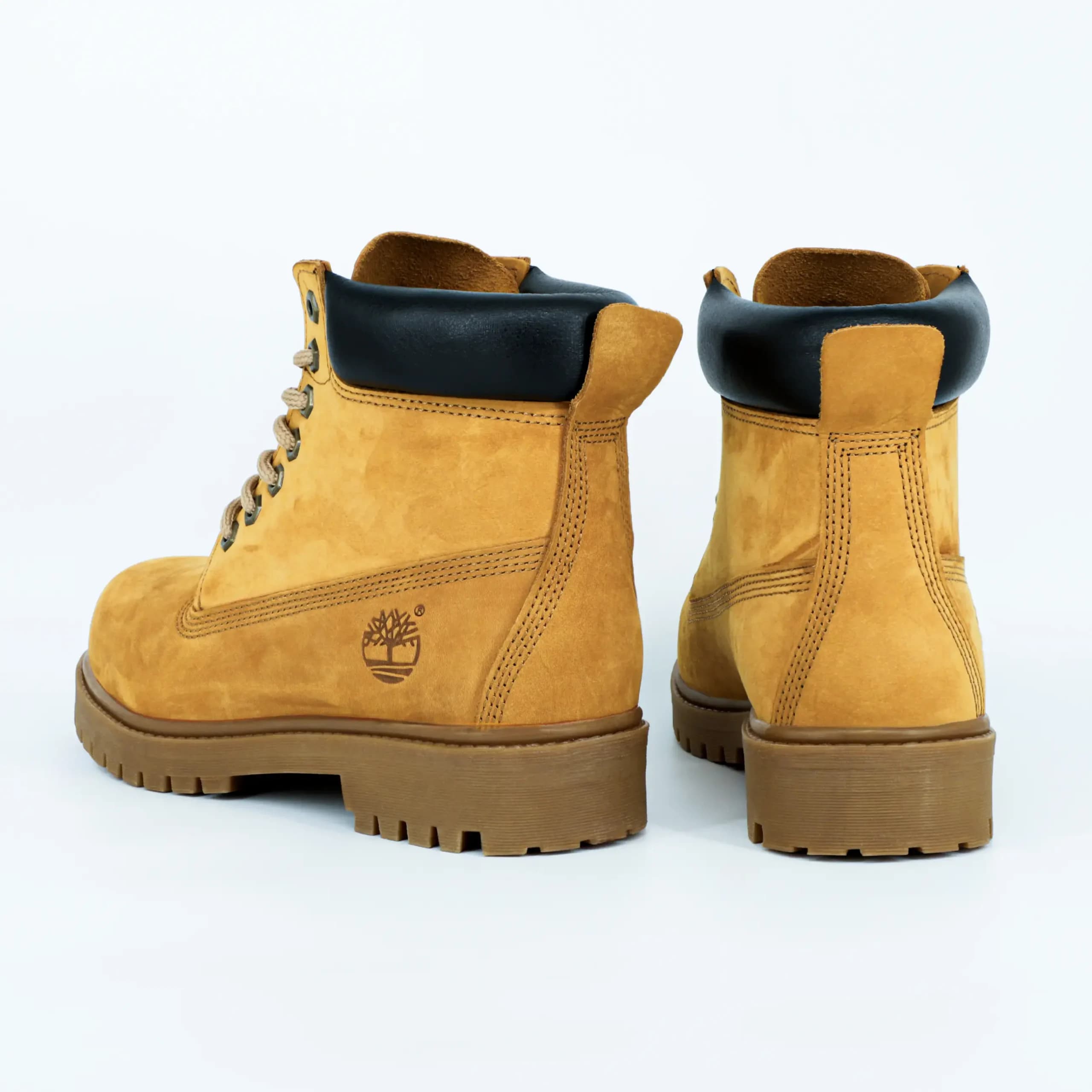 بوت تیمبرلند Timberland مردانه چرم طبیعی رنگ موزی زیر کرپ کد 2882 — تصویر ۱۱