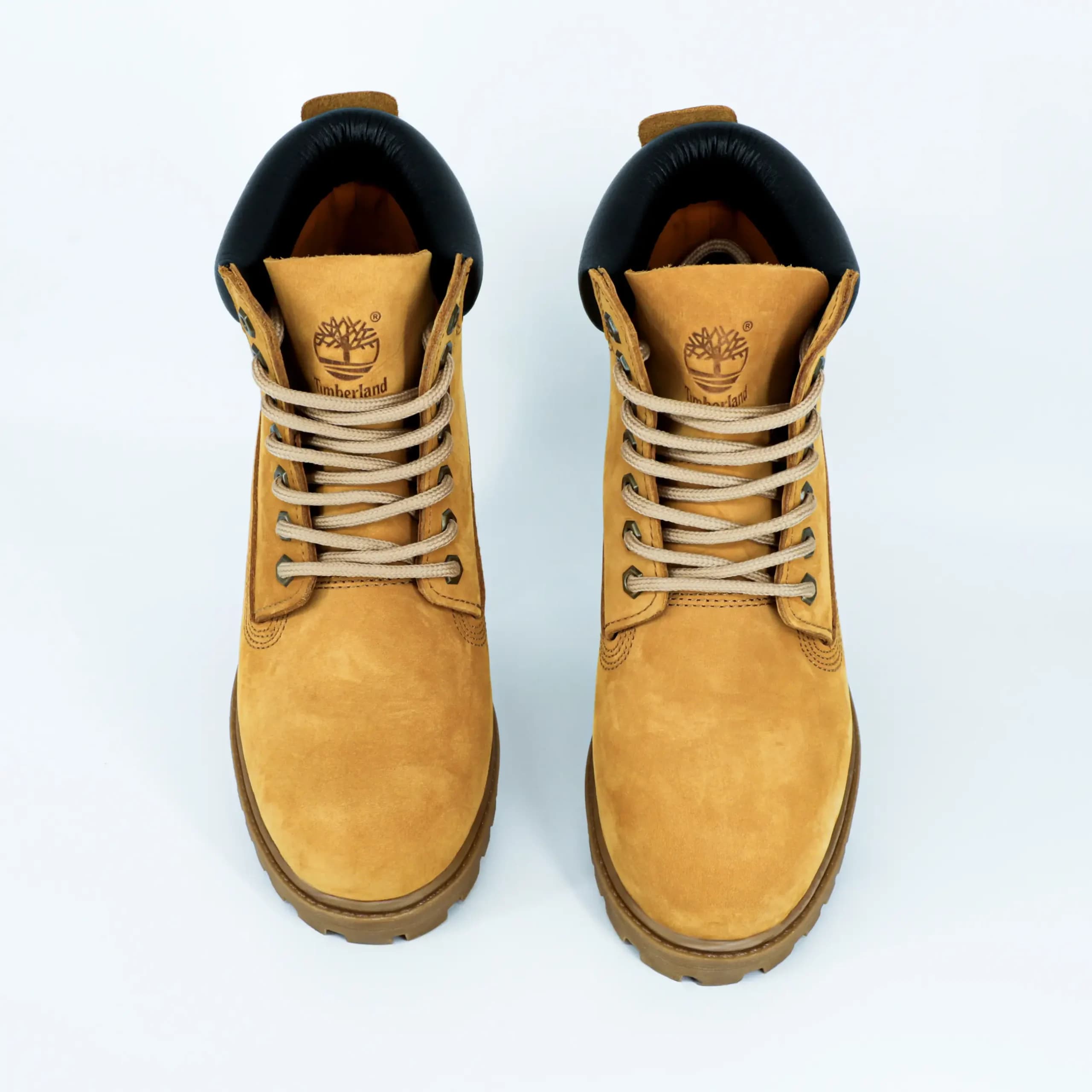 بوت تیمبرلند Timberland مردانه چرم طبیعی رنگ موزی زیر کرپ کد 2882 — تصویر ۶