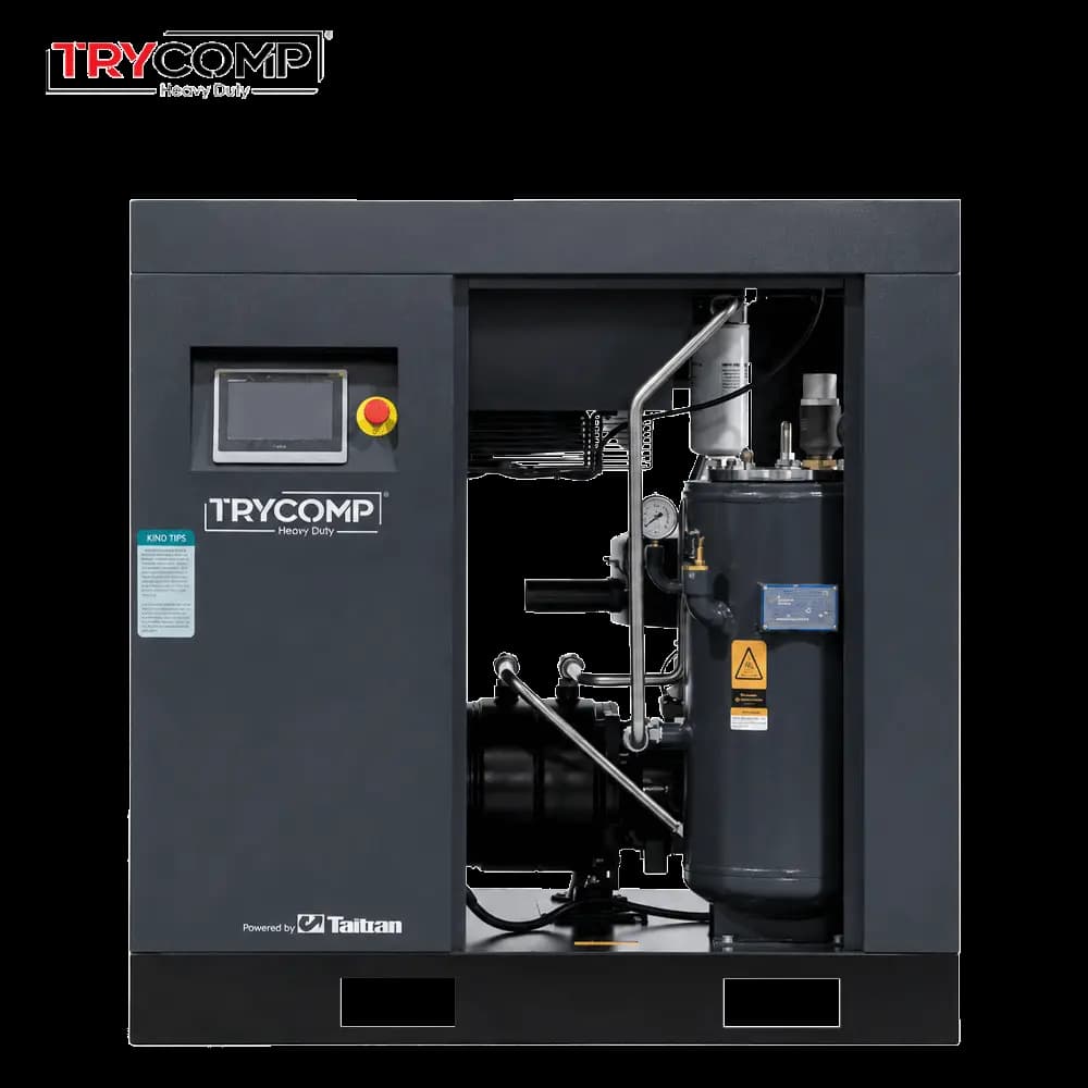 کمپرسور اسکرو 37 کیلووات کوپل مستقیم اینورتردار TRYCOMP مدل TRY37PE — تصویر ۸