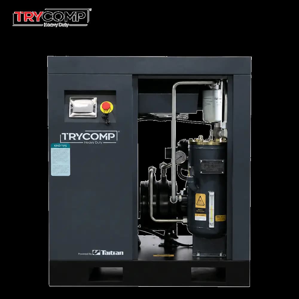 کمپرسور اسکرو 15 کیلووات کوپل مستقیم اینورتردار TRYCOMP مدل TRY15PE — تصویر ۶
