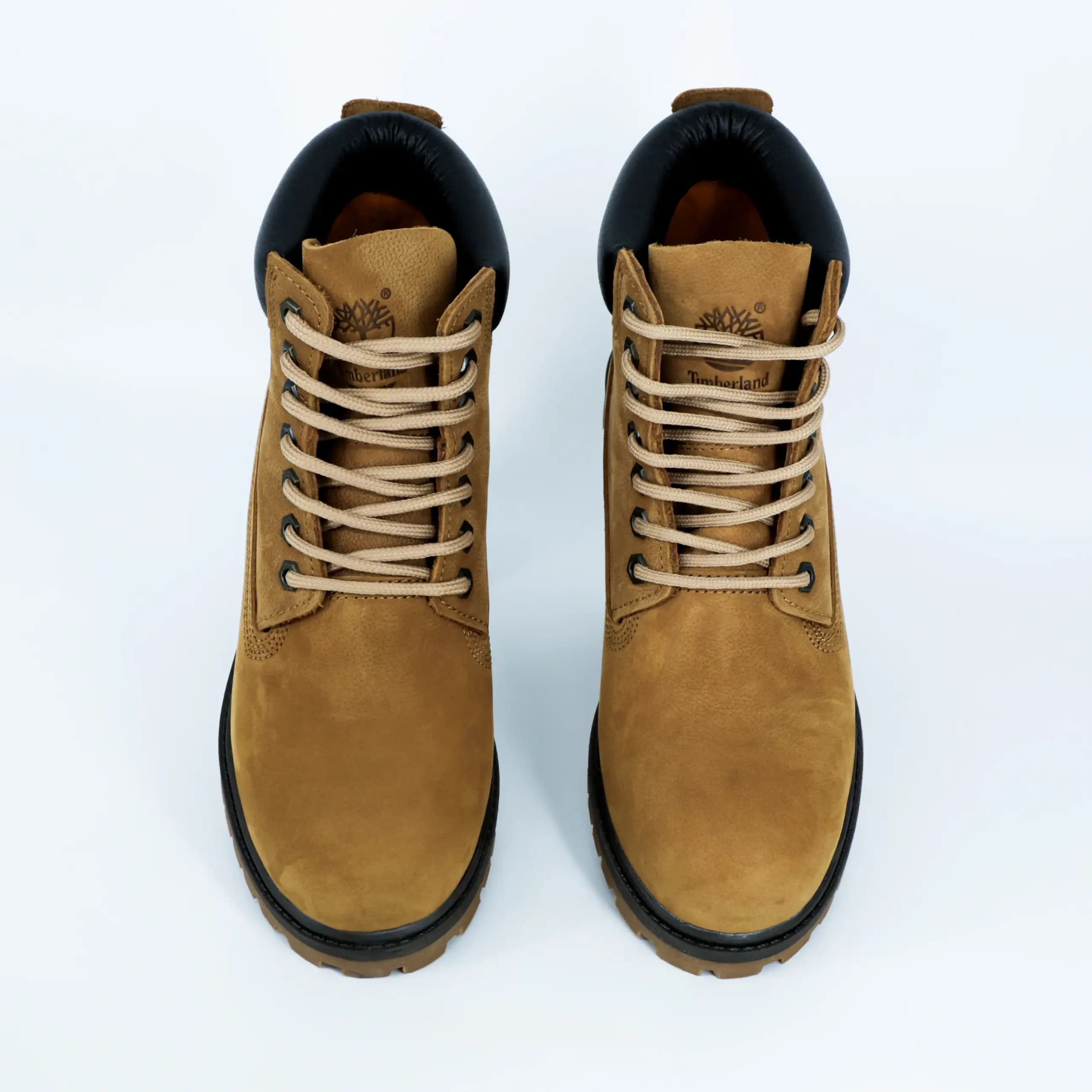 بوت تیمبرلند Timberland مردانه چرم طبیعی رنگ طلایی دور قهوه ای کد 2874 — تصویر ۱۲