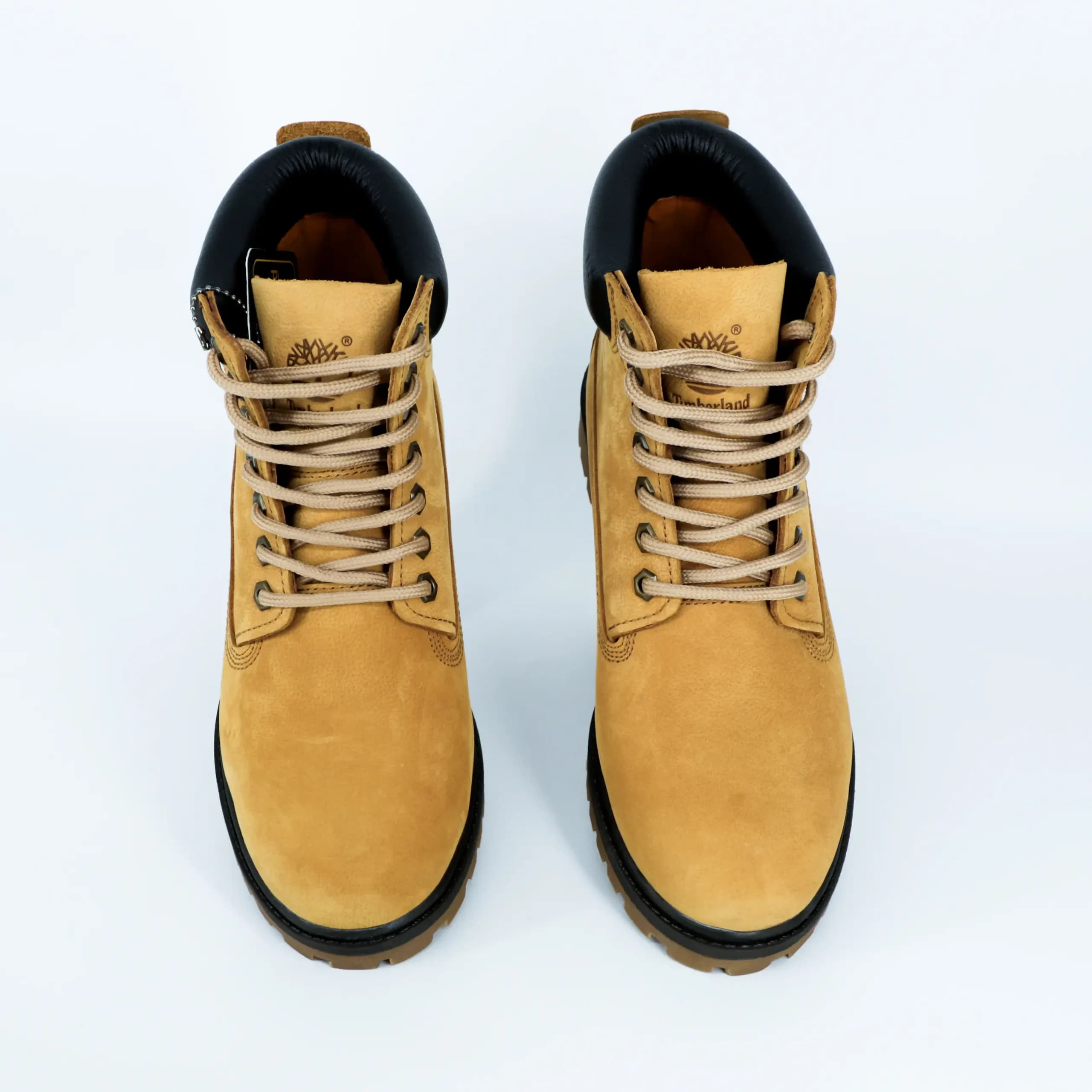 بوت تیمبرلند Timberland مردانه چرم طبیعی رنگ موزی دور قهوه ای کد 2526 — تصویر ۱۰