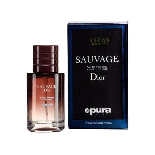 عطر مردانه پورا رایحه Sauvage Dior حجم 35 میل — تصویر ۵