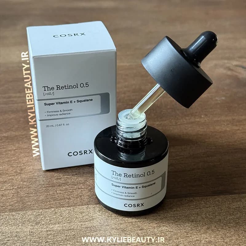 سرم رتینول 0.5% ضد چروک روغنی کوزارکس — تصویر ۵