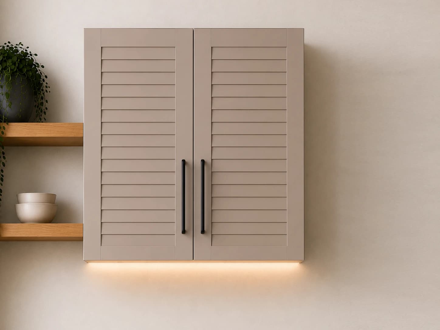 کابینت 1 متری هوایی نئوکلاسیک کرکره ای