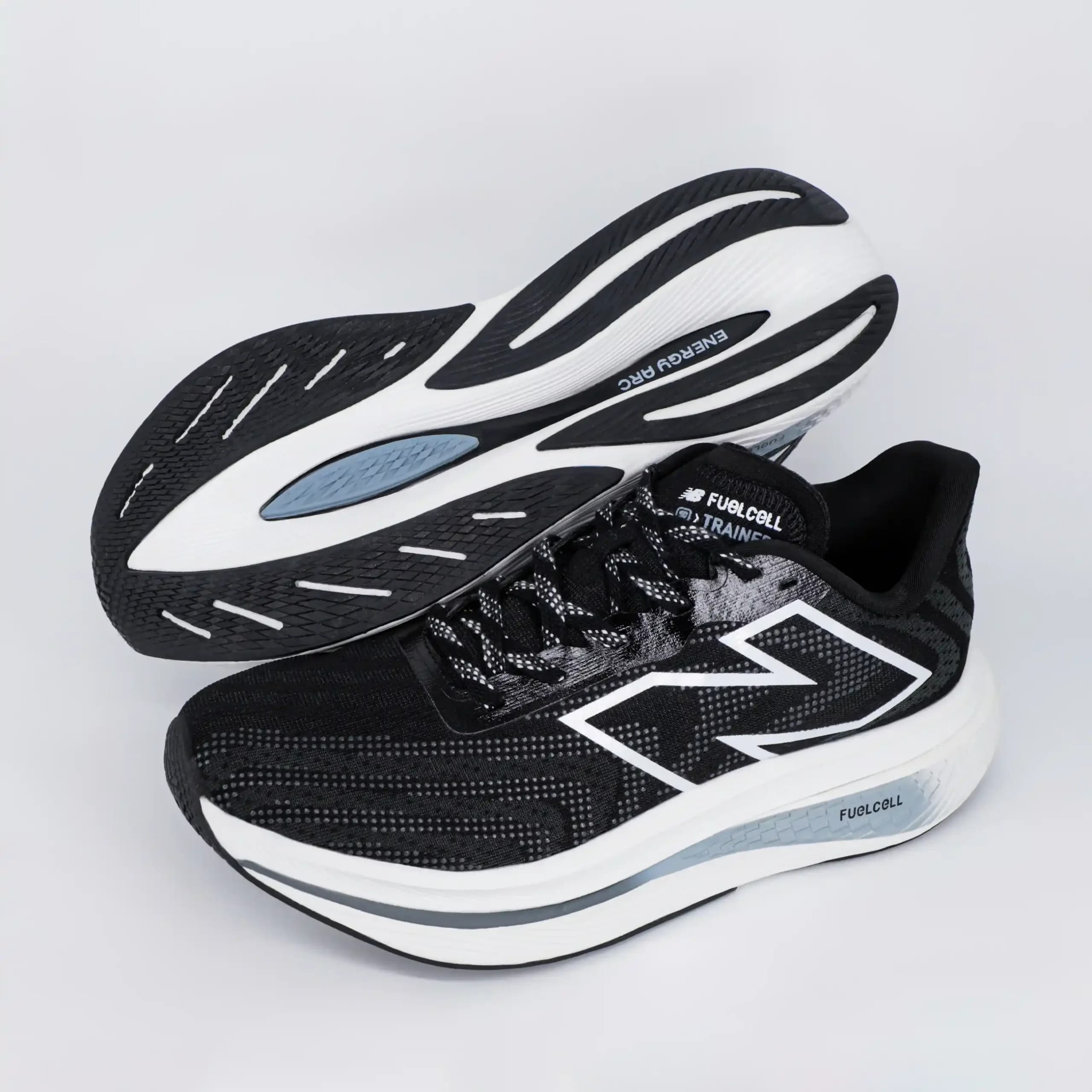 کفش کتونی مردانه نیوبالانس سوپر کمپ New Balance Super Camp مسترکوالیتی رنگ مشکی سفید کد 2406 — تصویر ۲
