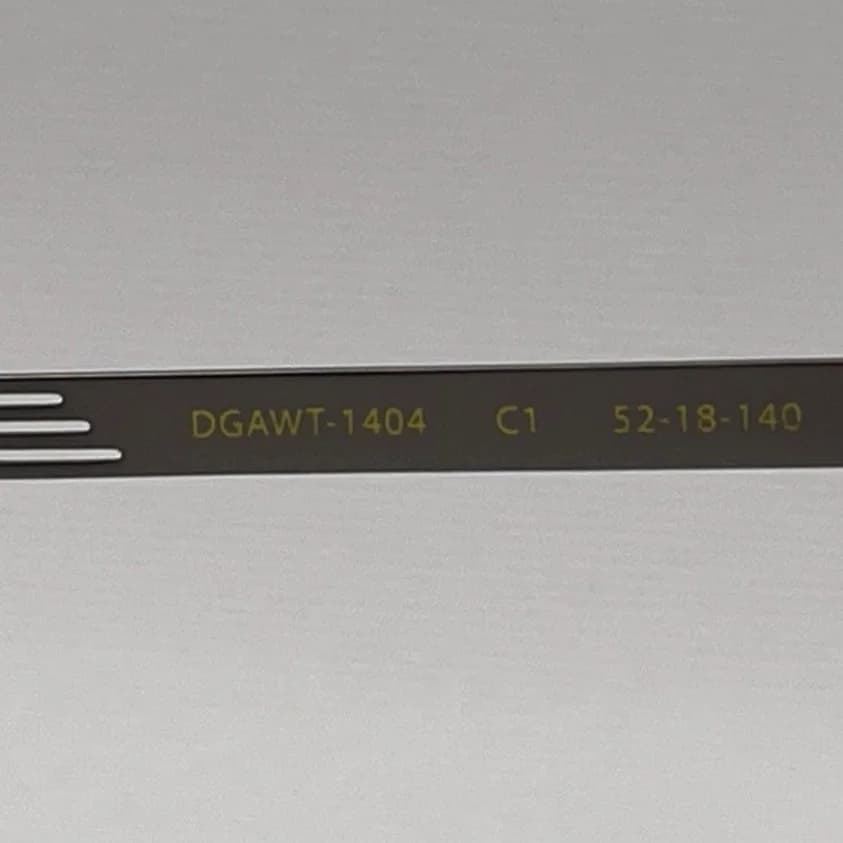 عینک طبی DESIGNO اورجینال مدل DGAWT-1404 مشکی — تصویر ۲