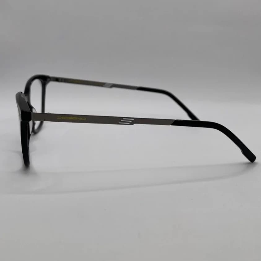 عینک طبی DESIGNO اورجینال مدل DGAWT-1404 مشکی — تصویر ۳