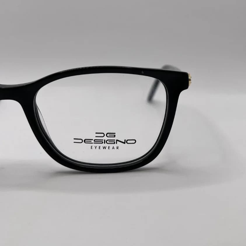 عینک طبی دیزاینو DESIGNO اورجینال مدل DGAW-1388 مشکی — تصویر ۱۰
