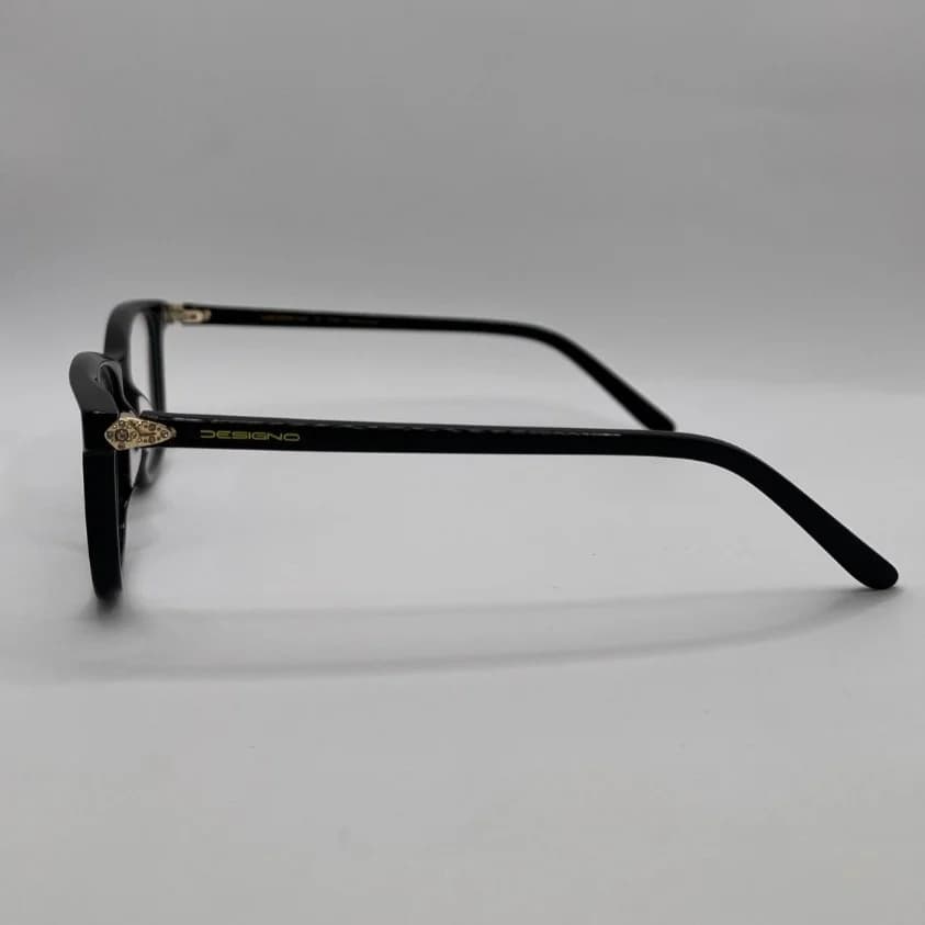 عینک طبی دیزاینو DESIGNO اورجینال مدل DGAW-1388 مشکی — تصویر ۹