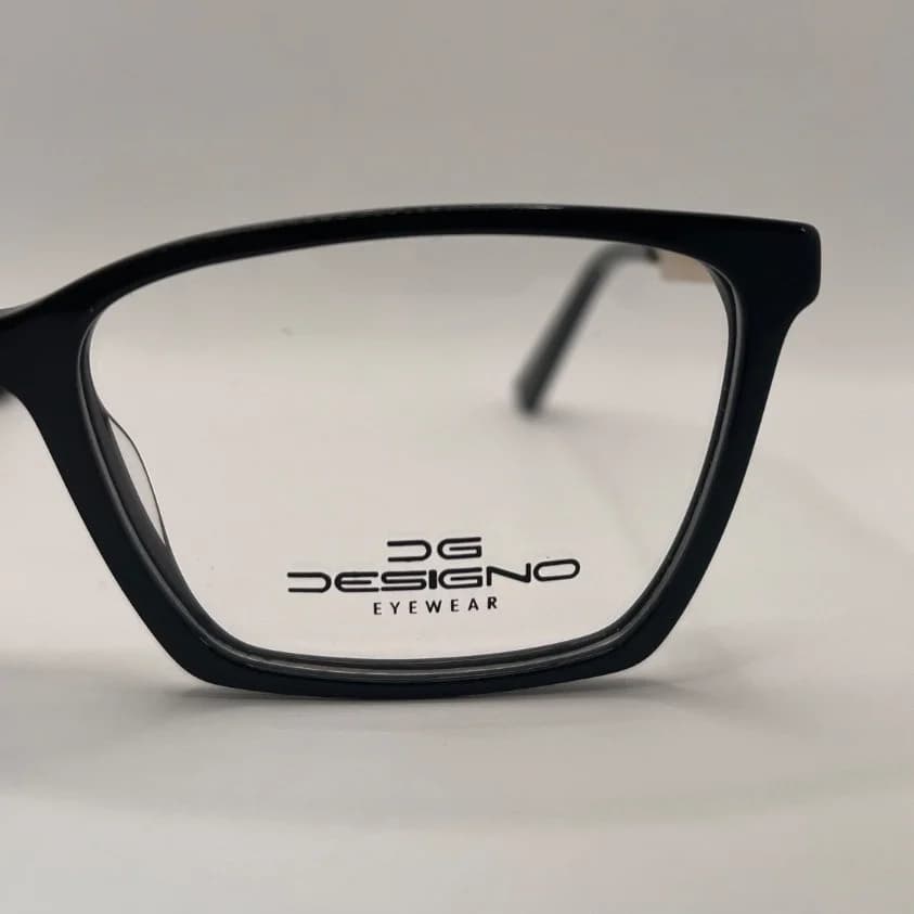 عینک طبی دیزاینو DESIGNO اورجینال مدل DG-1306 مشکی — تصویر ۱۰