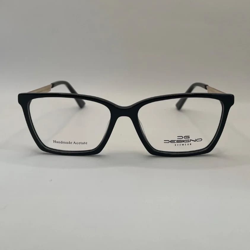 عینک طبی دیزاینو DESIGNO اورجینال مدل DG-1306 مشکی — تصویر ۶